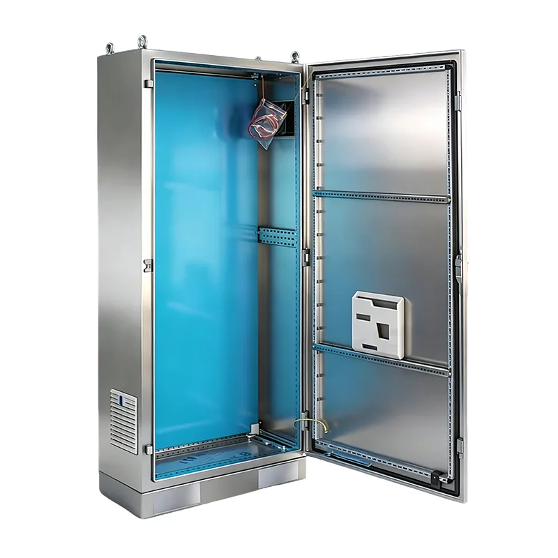 ES స్టెయిన్‌లెస్ స్టీల్ ఫ్రీస్టాండింగ్ కంట్రోల్ క్యాబినెట్